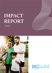 MS Health Impact Report 2022 Cover